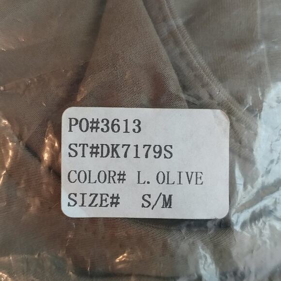 Wishlist T-Shirt Dress Green Size S/M - Picture 5 of 5